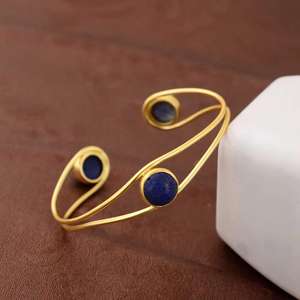 Brazalete de Metal de Moda, Diseño de Escultura Moderna China, Joyería para Niñas y Mujeres, Brazalete Étnico Moderno Hecho a Mano, Venta al Por Mayor Premium - Product Image 1