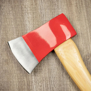 Hacha de Acero al Manganeso Reforzado con Mango de Madera para Cortar y Romper, Herramienta de Camping - Product Image 2