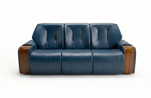 Sofá de Oficina Moderno y Duradero de Tres Plazas en Cuero Sintético con Reposabrazos de Madera para Hogar, Oficina, Apartamento, Dormitorio, Sala de Estar, Escuela, Hotel, 2026 - Product Image 5