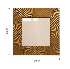 Espejo de Pared Redondo Plateado Moderno Hecho a Mano, Decoración del Hogar con Nuevo Diseño para Bodas - Product Image 4