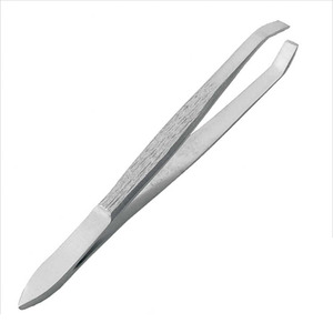 Pinzas de Cejas de Acero Inoxidable de Lujo con Agarre Antideslizante, Pinzas de Maquillaje Profesionales para Cejas y Vello Facial - Product Image 2