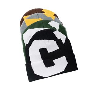 Low MOQ Customized Printing Winter <b>Knitted</b> <b>Beanies</b> Unisex Stylish High Quality <b>Beanies</b> for Sale - Product Image 4