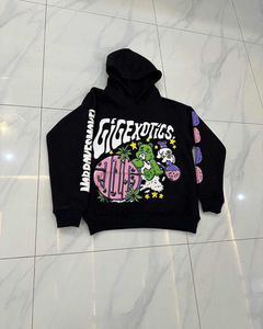 Sweat-shirts imprimés surdimensionnés personnalisés avec logo 2025, impression sérigraphique, vintage, pour hommes, épaules tombantes, tailles S-5XL, service OEM - Product Image 1