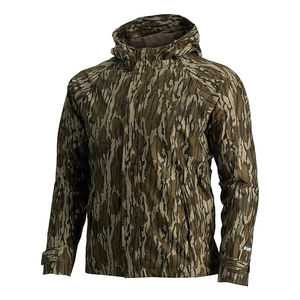 Vêtement de chasse à capuche camouflage imprimé, imperméable, coupe-vent, respirant, de haute qualité, en softshell, vente en gros personnalisée - Product Image 3