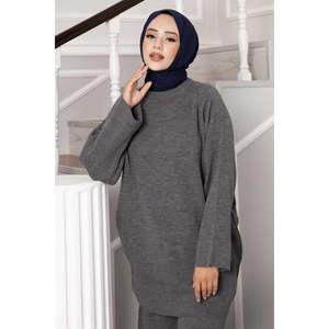 Duman Costume tricoté double avec fente pour homme - Product Image 5