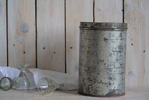 Stylish Galvanized Metal <b>Storage</b> Container with <b>Bag</b> Style Design Durable Organizer for Home Kitchen and Outdoor Uses From India - Product Image 6