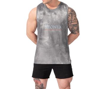 Custom Logo Printing <b>Men's</b> 95% Cotton 5% Spandex Gym Muscle Bodybuilding Tank Top Plain Fitness Wear <b>Stringer</b> <b>Vests</b> - Product Image 1
