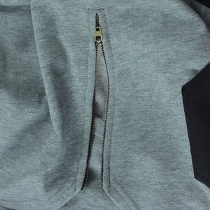 Sudadera con capucha de algodón 100% de alta calidad para hombre, felpa francesa gruesa y pesada con forro polar térmico personalizado, teñido liso térmico de invierno - Product Image 3