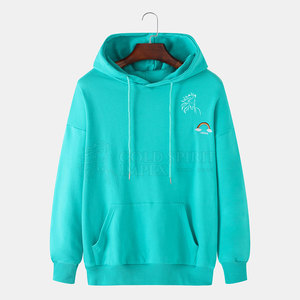 Sweatshirts à capuche 100% coton pour hommes Collection hiver décontractée à motif solide quantité minimale de commande bas Marque privée Vente à chaud Meilleur matériel - Product Image 1