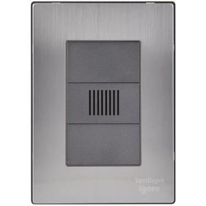 Campanello in Acciaio Inossidabile, MXIMU-001, 1 Pezzo, Campanello con Suoneria, 125-250VAC, 50/60Hz, Argento/Oxford, Acciaio Inossidabile/PC. - Product Image 1