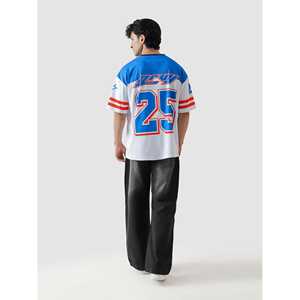 เยาวชน # ชุดเสื้อบาสเก็ตบอล 25 ชุด ผ้าโพลีเอสเตอร์ระบายอากาศดี กางเกงขาสั้นไซส์ XL สไตล์ฤดูร้อน พิมพ์ลายแบบ Sublimation  แบบเรียบ - Product Image 5