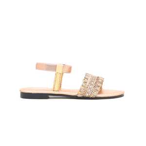 Sandalias informales con tacón de melocotón para niñas KD7576 - Product Image 2