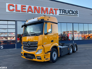 รถบรรทุกหัวลากเมอร์เซเดส-เบนซ์ แอคโทรส 2648 6x4 ยูโร 3 ดีเซล ปี 2013 พวงมาลัยซ้าย เกียร์ธรรมดา ซิโนทรัค สำหรับงานเหมือง - Product Image 6