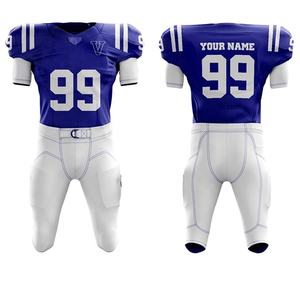 Impreso sublimación nuevo diseño uniformes de fútbol americano/deportes y ropa de equipo uniforme de fútbol Americano para la venta - Product Image 3