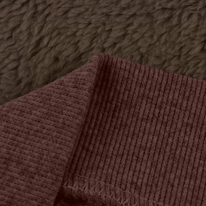 Sudadera CON CAPUCHA DE Sherpa Fleece para hombre de alta calidad y más popular Color sólido completamente personalizado para el logotipo bordado de invierno - Product Image 5