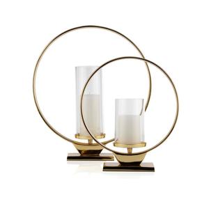 Ensemble de bougeoirs en métal bohème chic avec de fines incrustations, parfait pour la décoration de la table, du salon, de la chambre ou des événements spéciaux - Product Image 2