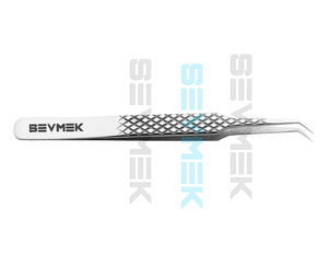 แหนบปลายขนตาทำจากสเตนเลสสตีลปริมาณ45องศาสำหรับต่อขนตาอุปกรณ์ทำเล็บ - Product Image 3