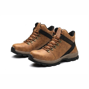 Unisex <b>Steel</b> Toe <b>Work</b> <b>Boot</b> High-top Industrial Safety Shoes Construction Sneaker - Product Image 1
