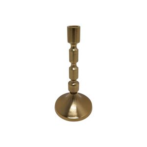 Ensemble de 3 petits bougeoirs en aluminium couleur or bougeoirs d'église pour la maison et la décoration de table personnalisés - Product Image 6