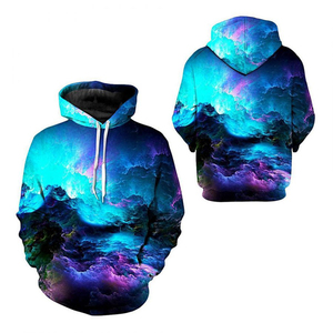Factory Custom Your Design Sublimation Hoodies Streetwear Full Print Oversized <b>Polyester</b> <b>Hoodie</b> for Men - Product Image 3