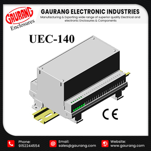 UEC-140 plus récent boîtiers universels à Rail Din IP66 boîtier de commande en plastique aluminium matériaux boîtiers d'instruments électroniques - Product Image 2