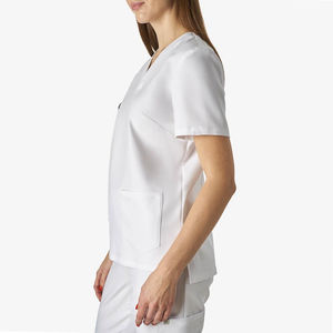 Uniformes Médicos de Secado Rápido para Enfermeras, Uniformes de Enfermería Nuevos Hechos de Lona para Doctores, Venta al Por Mayor de Fábrica - Product Image 4