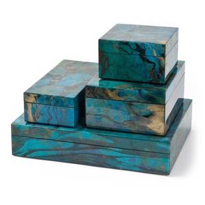 Caja de Hielo Personalizada Hecha a Mano con Resina India de Alta Calidad, con Tapa, Estilo Ángel, Temática Artística, Ideal para Fiestas Navideñas, TIME 2 DECOR - Product Image 1