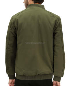 Chaqueta de diseñador de bombardero en línea OEM ODM a prueba de agua 100% chaquetas de bombardero de poliéster para hombres - Product Image 3