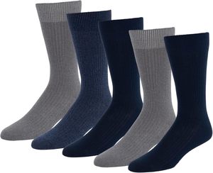 Custom Men's Summer Socks Solid White Plain Black Grey Cushioned Anti Slip Quick Dry Knitted Formal Sports Wear Long Socks - Product Image 1