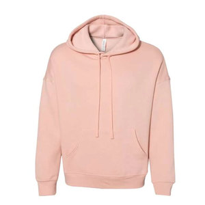 Ropa deportiva holgada con hombros caídos y estampado gráfico personalizado, ropa deportiva de alta calidad para correr, sudaderas con capucha para hombre, mezcla básica de algodón - Product Image 1