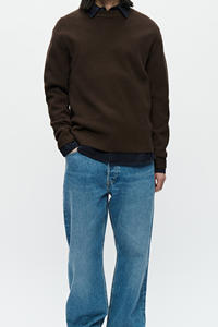 เสื้อสเวตเตอร์แฟชั่นลำลองสำหรับผู้ชายใหม่มีลายปักโลโก้และพิมพ์ดิจิตอลสั่งได้ - Product Image 4