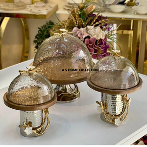 Diseño decorativo de flores doradas Soportes de pastel de metal para fiesta Postre Mesa Exhibición Soportes de pastel para bodas - Product Image 3