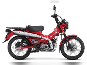 NUEVA Motocicleta HondaS Cruiser Trail125 XL125L 125cc Roja de Doble Propósito con Asiento Negro y Escape Plateado, GRAN VENTA - Product Image 4