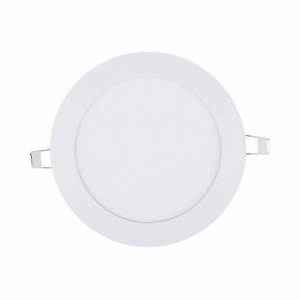 Yüksek kalite Modern 12W <span class=keywords><strong>LED</strong></span> Panel AYDINLATMA yuvarlak <span class=keywords><strong>LED</strong></span> tavan gömme Panel alüminyum gövde ev ofis kapalı kullanım için ince tasarım