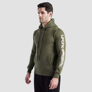 Sweat à capuche essentiel GAI Slim Fit (Olive) 100% Coton Matière Lifting - Product Image 1