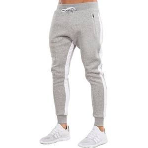 Pantalones de chándal para correr de cintura media de alta calidad para hombre, pantalones de chándal de entrenamiento físico de estilo deportivo informal, diseño bordado al por mayor - Product Image 3