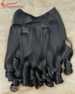 Meilleur prix Clip-Ins invisible 100% Clip sans couture de cheveux humains bruts dans l'extension de cheveux - Product Image 1