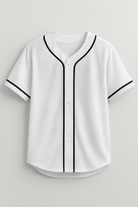 Polyester Baseball Jersey Ensembles Ras Du Cou Respirant Ovale Ourlet Bouton Couleur Personnalisée Entièrement Sublimation Imprimer Professionnel - Product Image 3