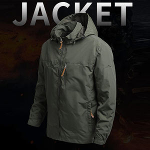 Veste coupe-vent légère en nylon softshell pour hommes 2025 - Product Image 1