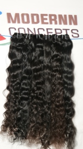 Extensiones de cabello humano alineado con India de la cutícula Virgen Remy 100%, paquetes de tejido de onda profunda sueltos naturales de proveedor de templo - Product Image 4