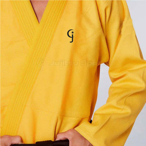 Uniforme de BJJ en coton 100% doux, 320g, respectueux de l'environnement, pour adultes, logo sur le devant, design personnalisable, manches confortables, finition lisse - Product Image 6