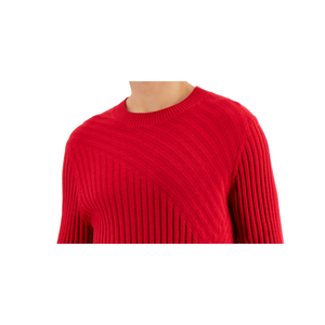 Maglione da Uomo INC International Concepts Tucker Girocollo Rosso Taglia Media Maglieria Invernale Maniche Lunghe con Logo Stampato - Product Image 2