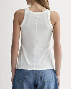 Camiseta sin mangas de compresión de secado rápido de alta calidad, ropa deportiva de punto de algodón para mujeres y hombres, uso de Fitness y gimnasio lavable - Product Image 2