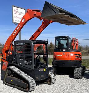 รถตักล้อยาง Kubota SVL75-2 ราคาโรงงานขายดี ได้รับการรับรองมาตรฐาน EPA และ CE พร้อมกระบอกไฮดรอลิก Eaton มอเตอร์ปั๊มเกียร์บ็อกซ์เกียร์ PLC - Product Image 1