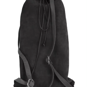 Bolso de cuero medieval: ligero, "típicamente medieval", dice un bolso de cuero hecho de gamuza resistente como este. - Product Image 1