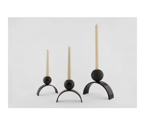 Decoración de pared y hogar Hotel Restaurante Decoración Tema moderno Vela de madera Tarro Decoración Portavelas de madera para uso - Product Image 3