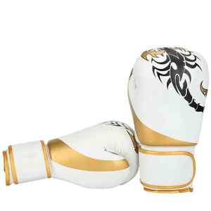 Gants de MMA et de kick-boxing en cuir PU de haute qualité personnalisables pour l'entraînement en plein air et les combats pour les arts martiaux et la boxe - Product Image 3