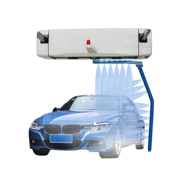 Machine de lavage de voiture 360 Machine de lavage de voiture automatique haute pression sans contact Station de lavage de voiture