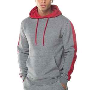 Sweat à capuche décontracté pour homme en coton, best-seller, vente en gros, vêtements d'été avec cordon épais, 100% coton tissé, col à capuche - Product Image 6