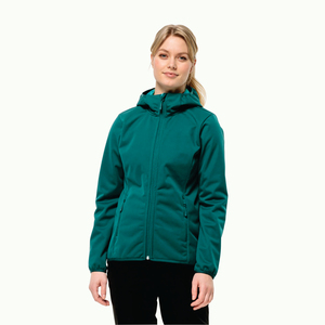 Chaqueta impermeable de concha suave para mujer con cremallera de manga larga logotipo personalizado para montar a caballo chaqueta Softshell de alta calidad - Product Image 1